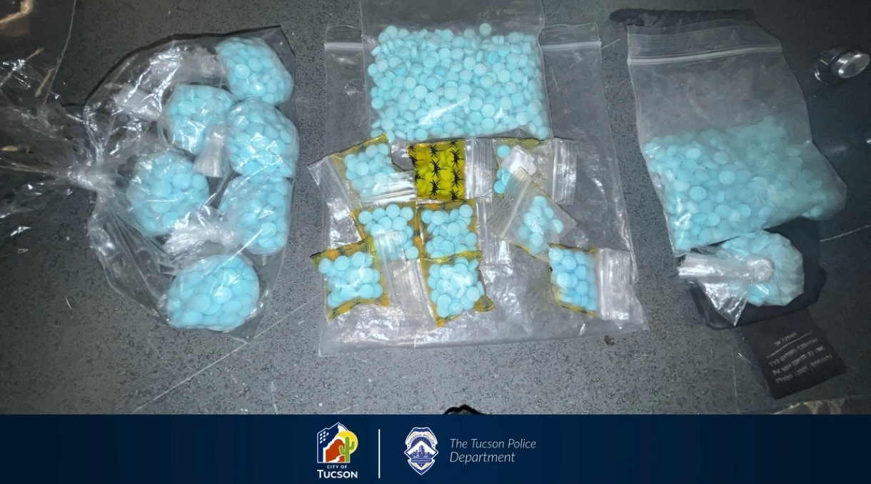 Aseguran drogas, armas y más de 59 mil dólares en operativo antidrogas en Tucson