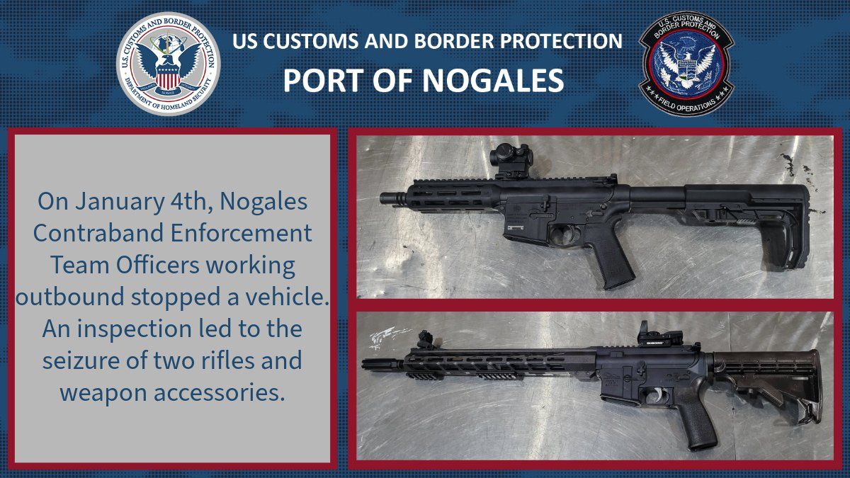 🚨 Decomisos históricos en la frontera de Nogales