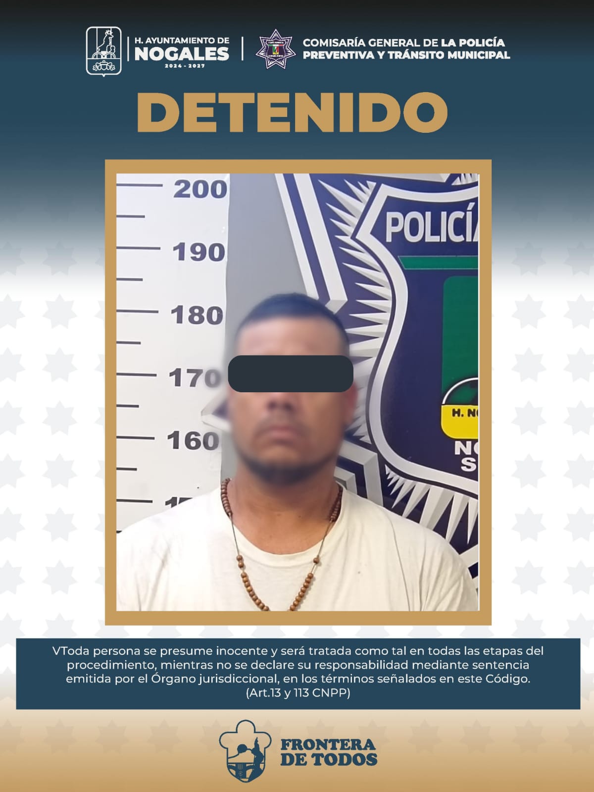 Detienen a hombre tras presuntas amenazas con cuchillo en carretera Estatal 43