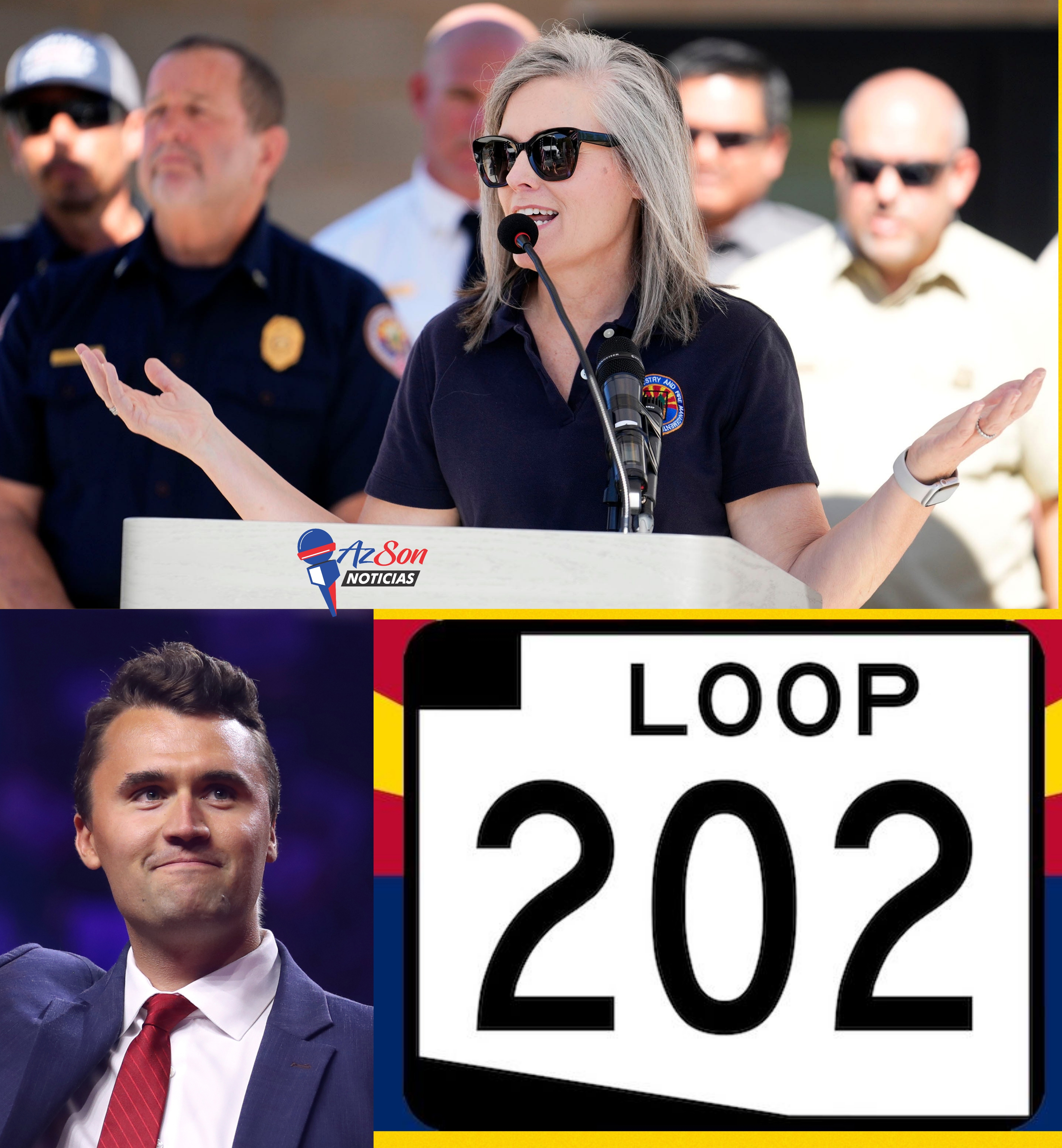 Hobbs veta iniciativa para nombrar carretera en honor a Charlie Kirk y desata debate político en Arizona