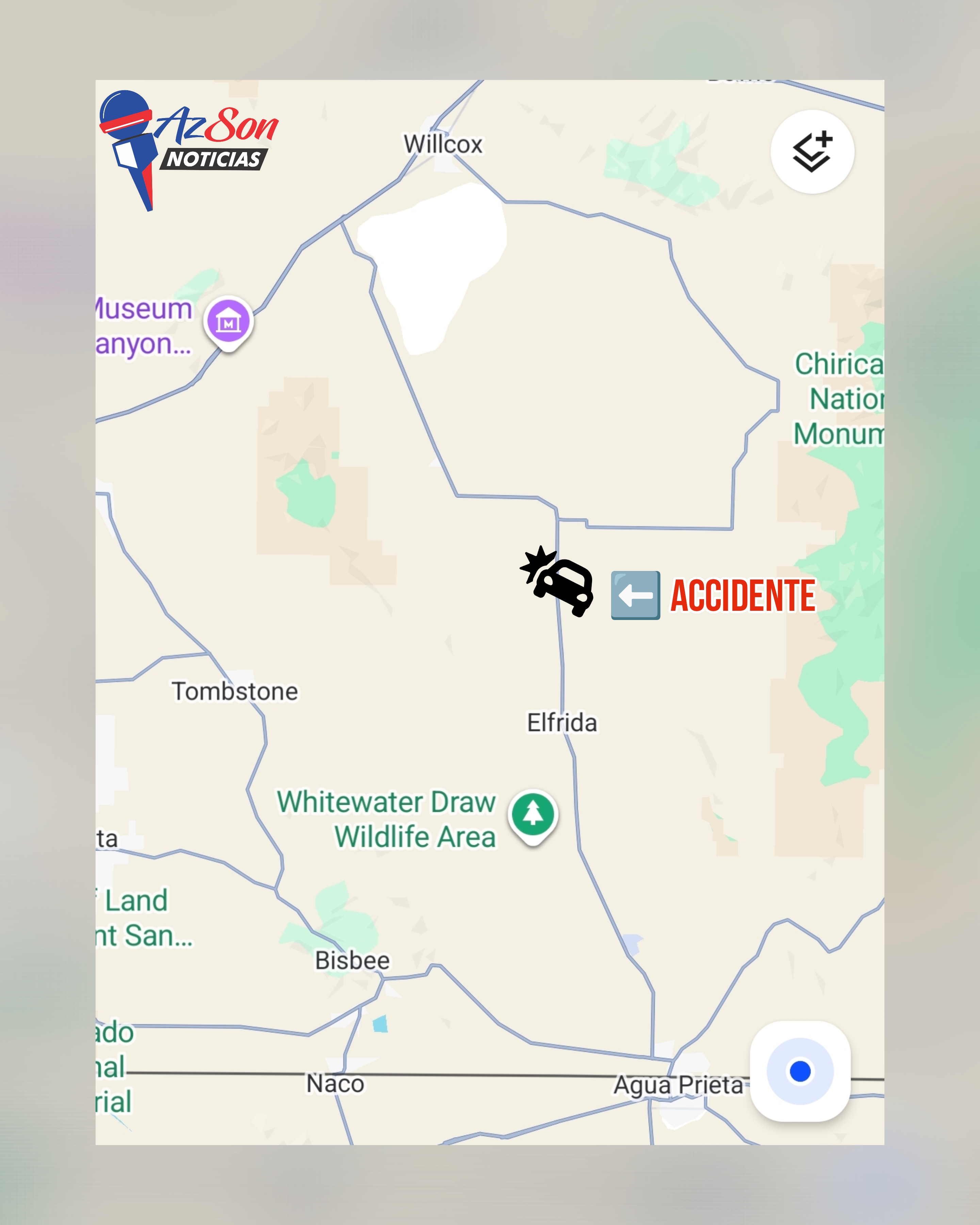 Tragedia en el sur de Arizona: tres mu3rtos y varios heridos tras volcadura en Cochise